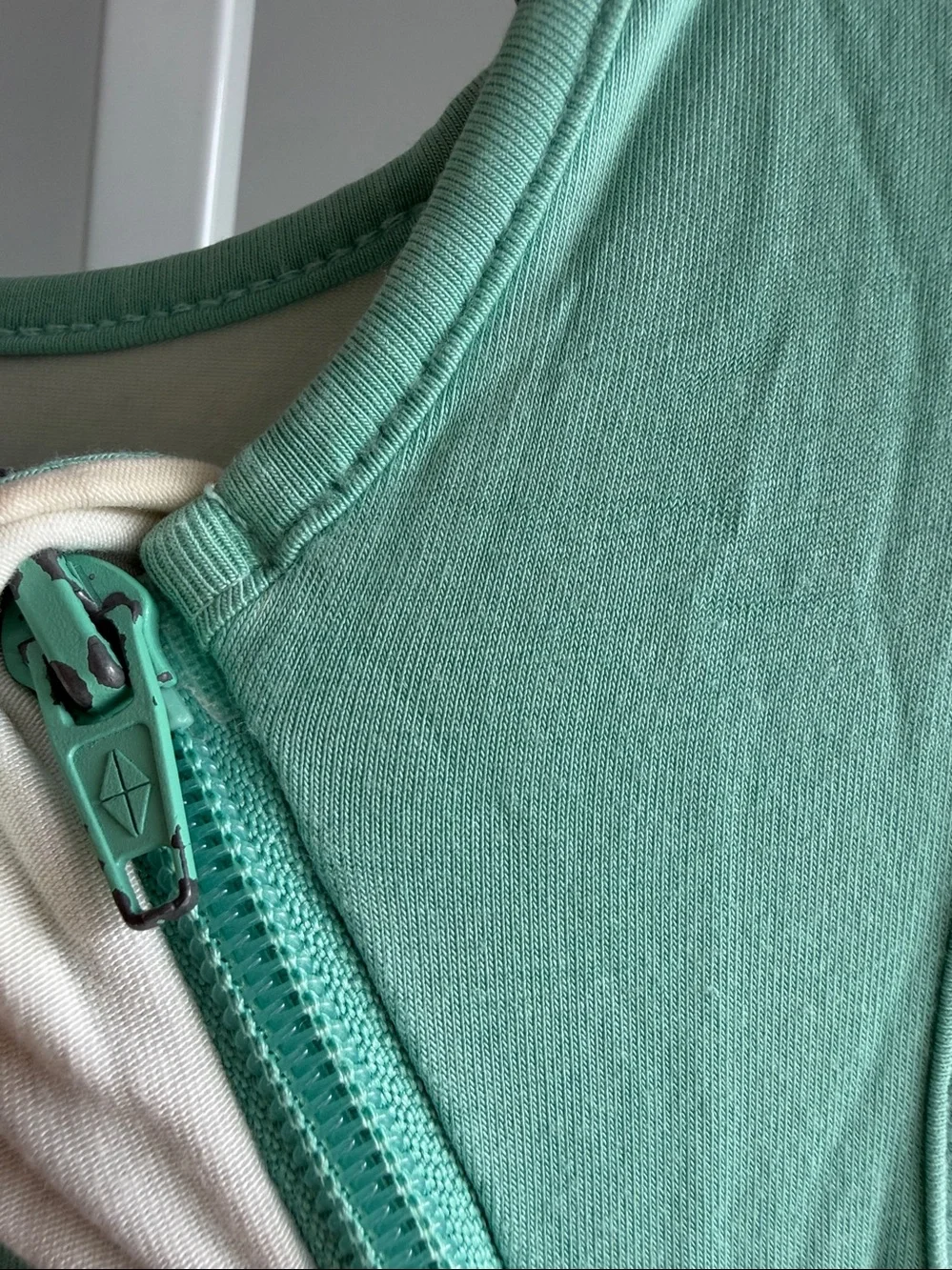 Kyte BABY Mint Sleeveless Bamboo Blend Baby Sleep Bag 0-6M